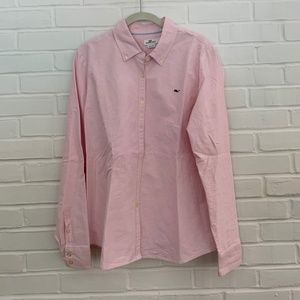 Vineyard vines pink button down